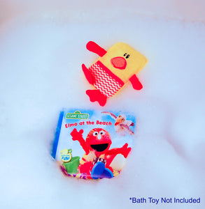 Sesame Street Bath Time Bubble Book: Elmo at the Beach
