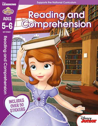 Disney Learning: Sofia the First: Reading and Comprehension Learning Workbook (Ages 5-6)