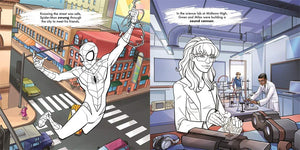 Marvel Spider-Man Read & Colour (Storybook and 6 Colouring Pencils)