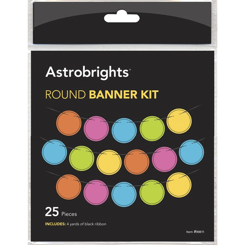Astrobrights Round Banner Kit