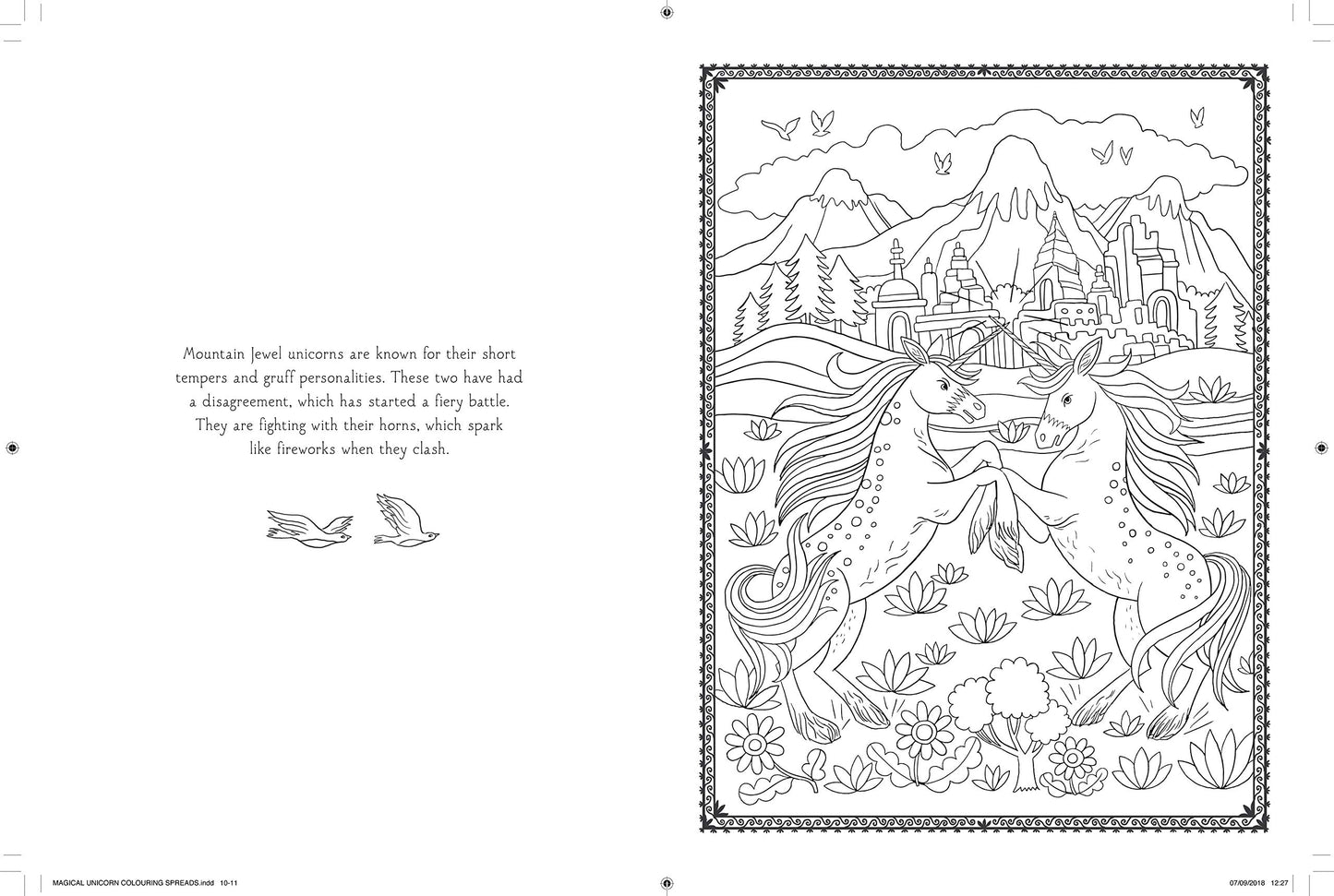The Magical Unicorn Society Official Colouring Book