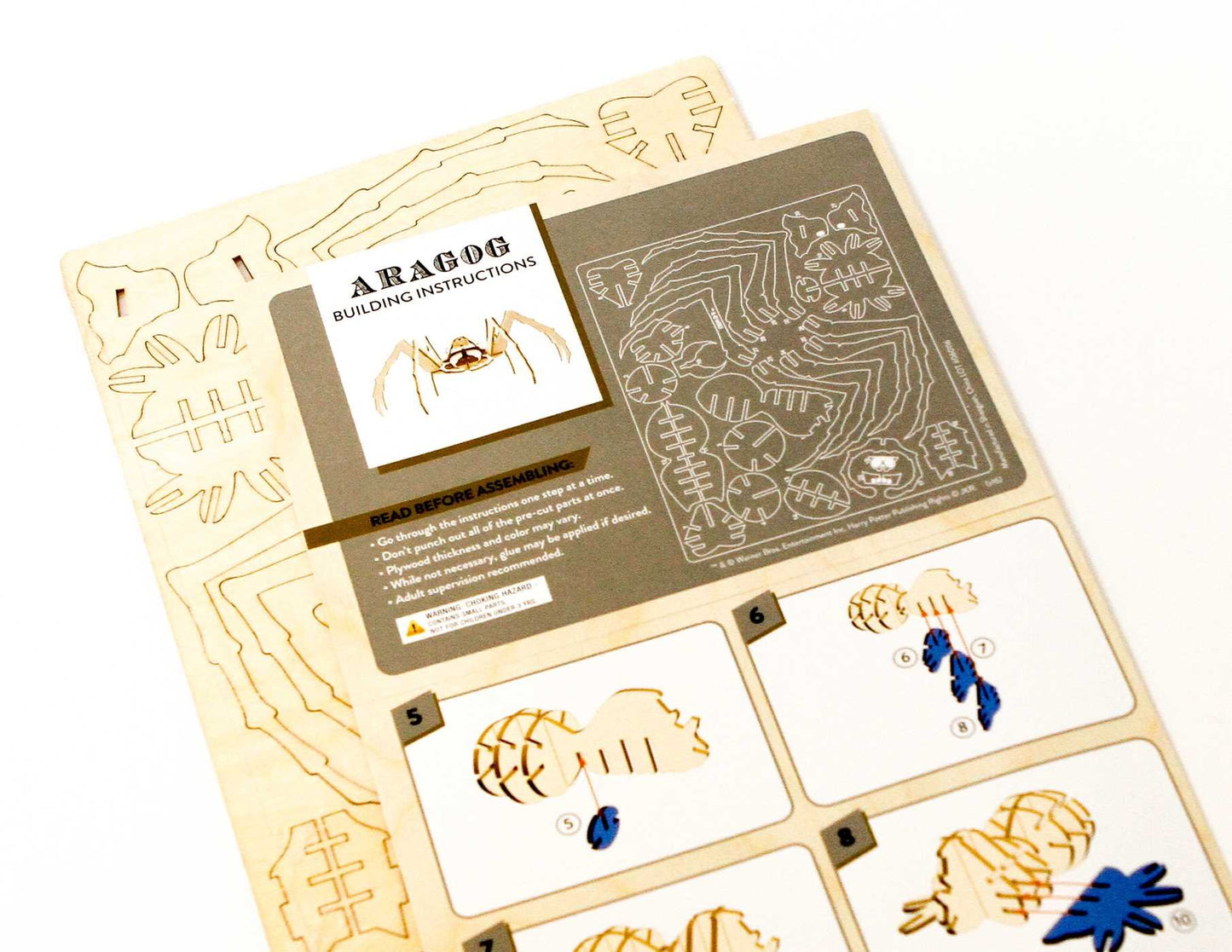 IncrediBuilds: Harry Potter: Aragog Deluxe Book and Model Set
