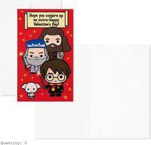 Load image into Gallery viewer, Hallmark Kids: Harry Potter Mini Valentines Day Cards (18 Cards with Envelopes)