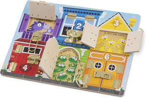 Melissa and Doug: Latches Wooden Activity Board