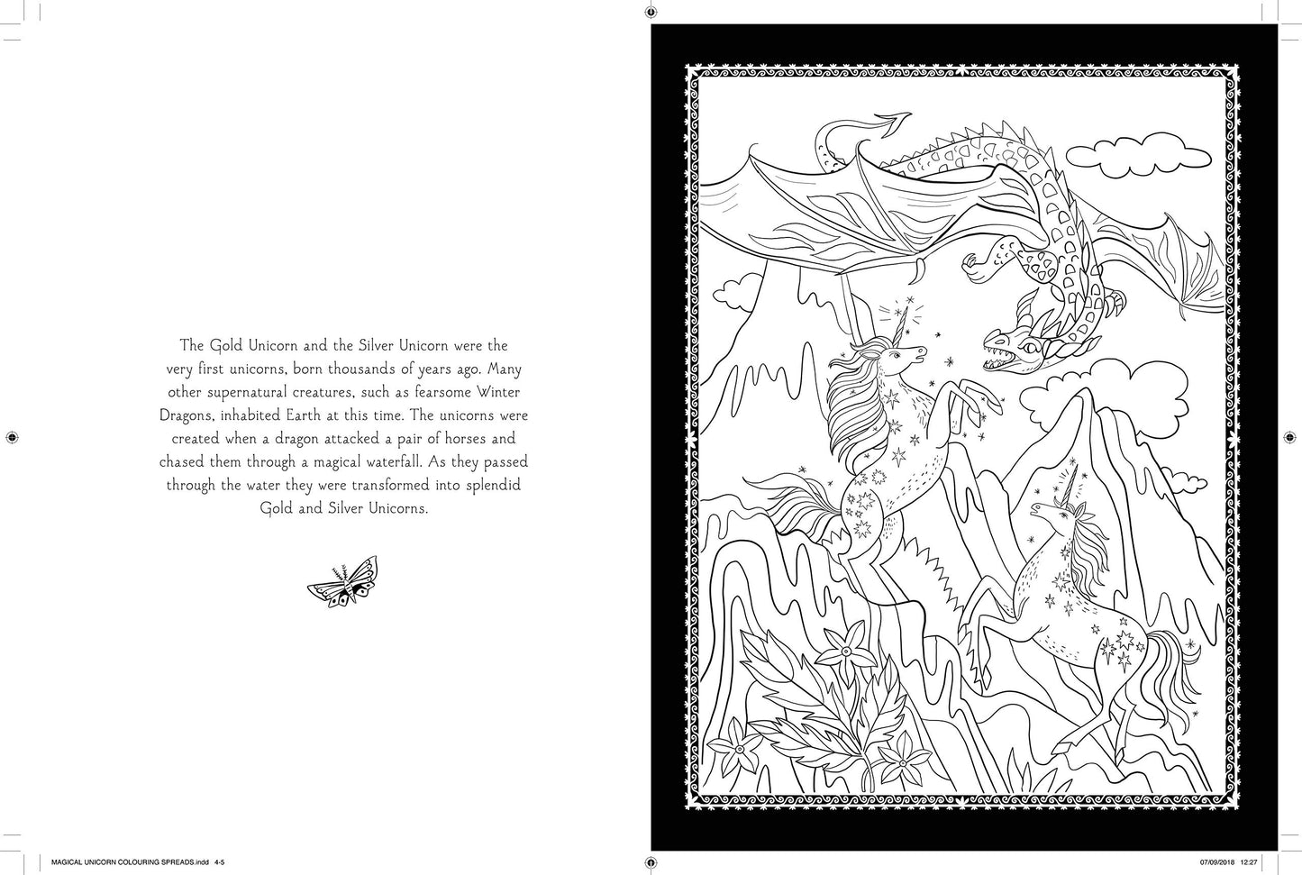 The Magical Unicorn Society Official Colouring Book