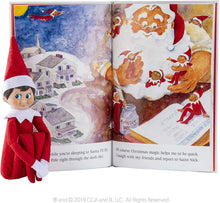 Load image into Gallery viewer, Elf on the Shelf : A Christmas Tradition Blue-Eyed Boy Light Tone Scout Elf! Elf and book included