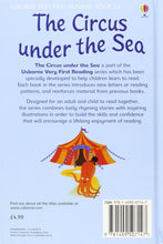 Load image into Gallery viewer, Usborne Very First Reading: The Circus Under the Sea