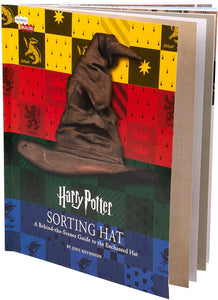 Harry Potter Sorting Hat Book and 3D Wood Model Figure Kit - Build, Paint and Collect!