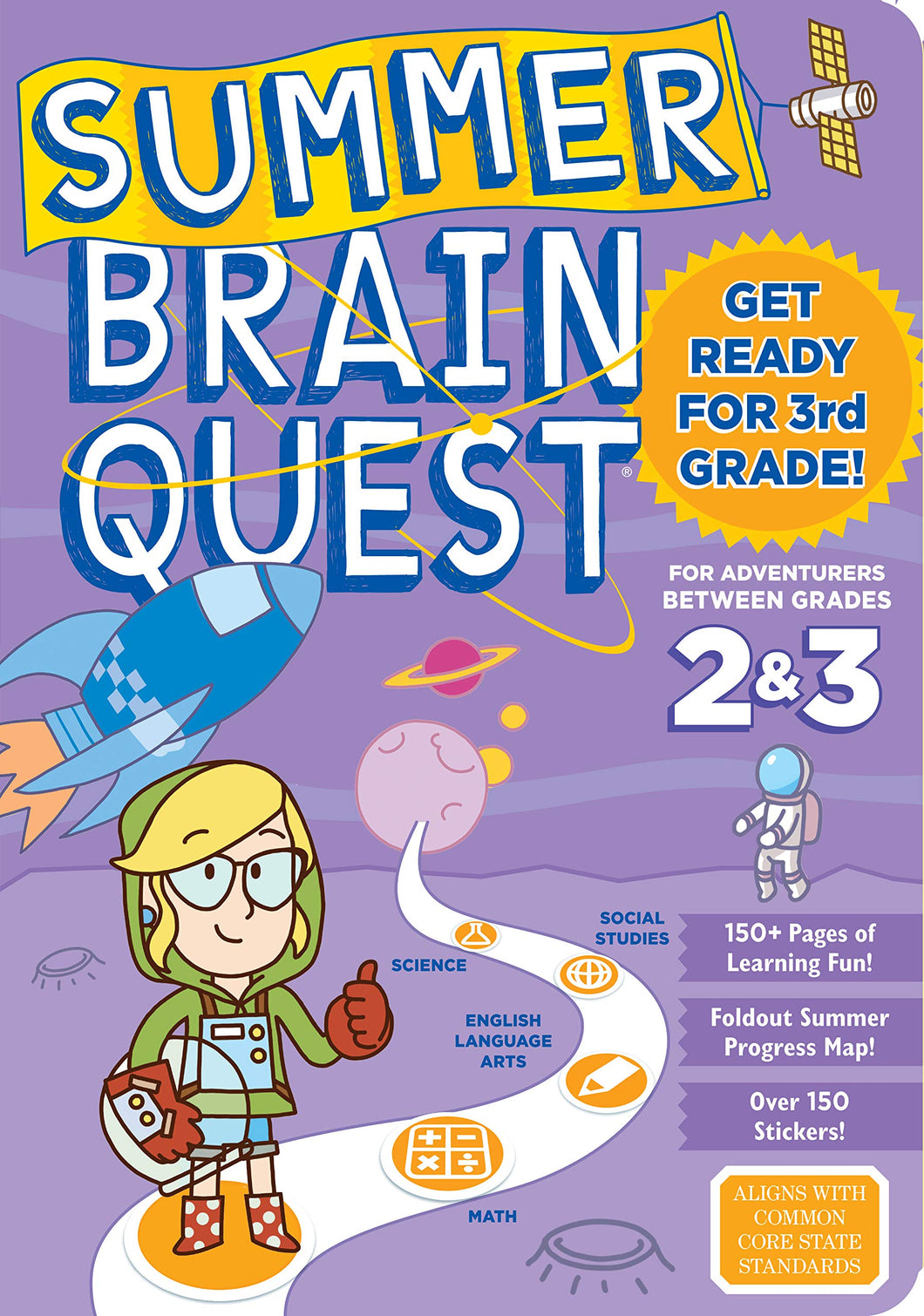 Summer Brain Quest Workbook: Between Grade 2 & 3 (Ages 7-8)