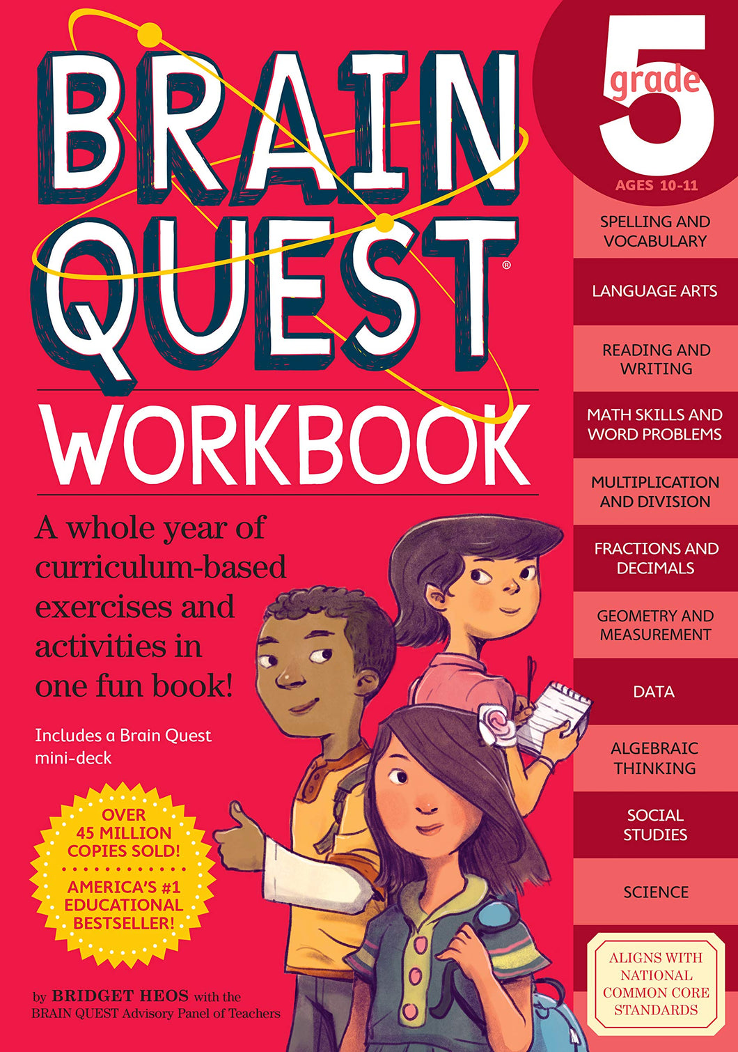Brain Quest Workbook: Grade 5 (Ages 10-11)
