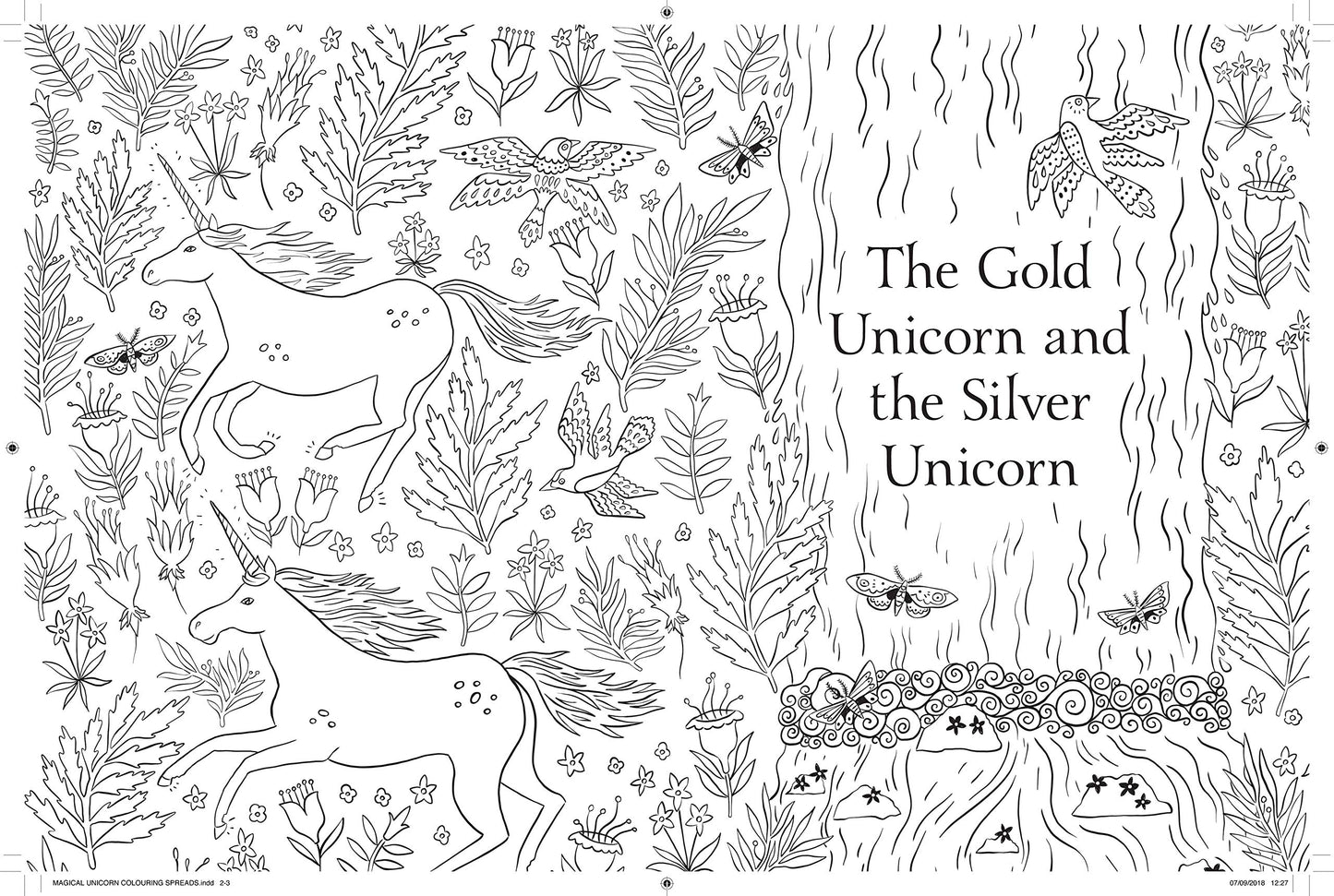 The Magical Unicorn Society Official Colouring Book