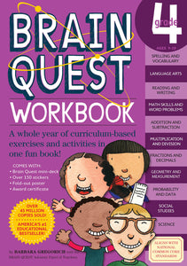 Brain Quest Workbook: Grade 4 (Ages 9-10)