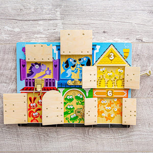 Melissa and Doug: Latches Wooden Activity Board