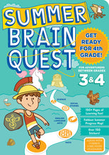 Load image into Gallery viewer, Summer Brain Quest Workbook: Between Grade 3 &amp; 4 (Ages 8-9)