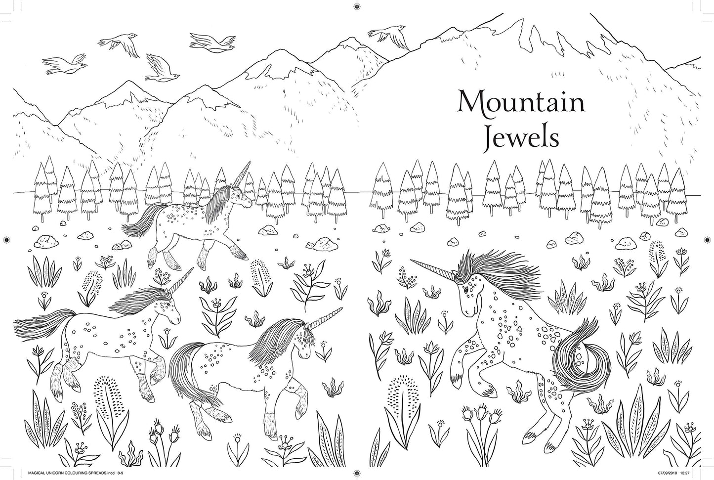 The Magical Unicorn Society Official Colouring Book