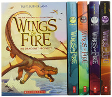 Load image into Gallery viewer, Wings of Fire Boxset, Books 1-5 (Wings of Fire)
