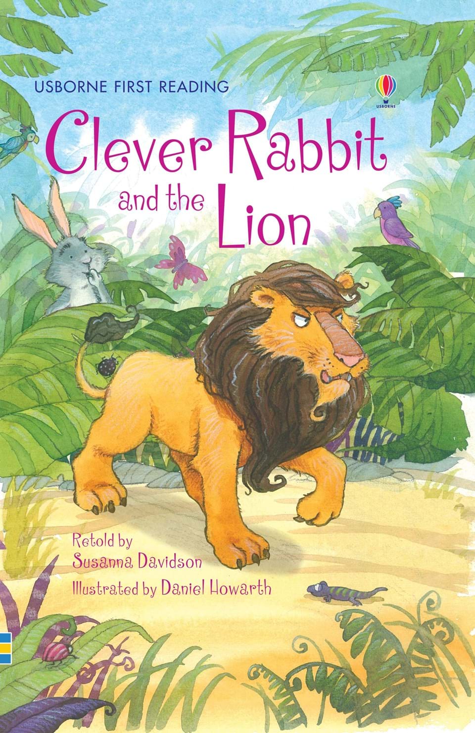 Usborne First Reading: Clever Rabbit and the Lion (Level 2) – Red ...