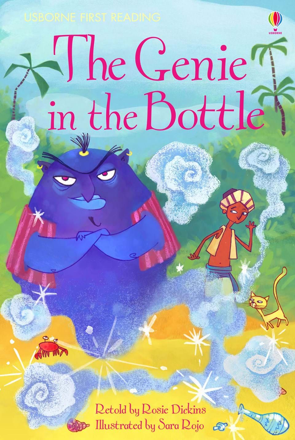 Usborne First Reading: The Genie in the Bottle (Level 2)