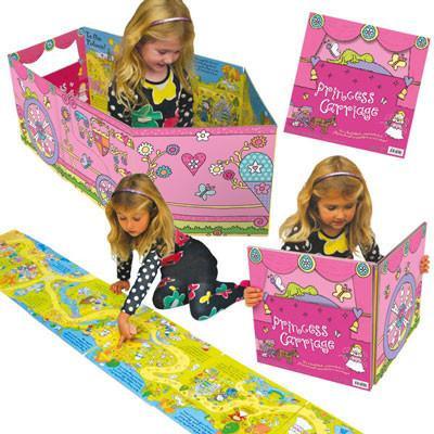 Book Convertible: Read & Play! Princess Carriage