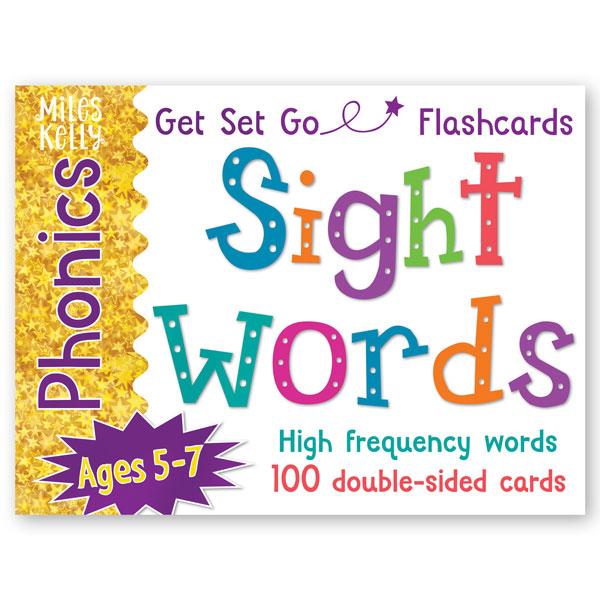 Get Set Go Flashcards: Sight Words