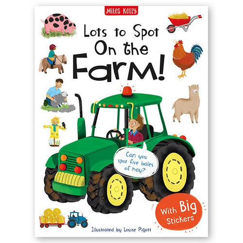 Lots to Spot: On the Farm! Sticker Book