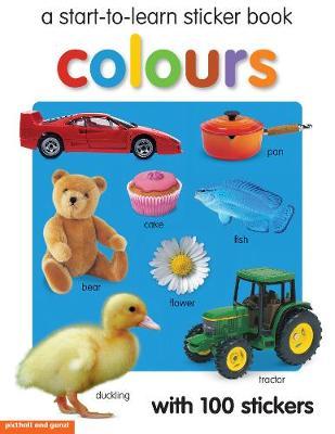 A Start-to-learn Sticker Book: Colours