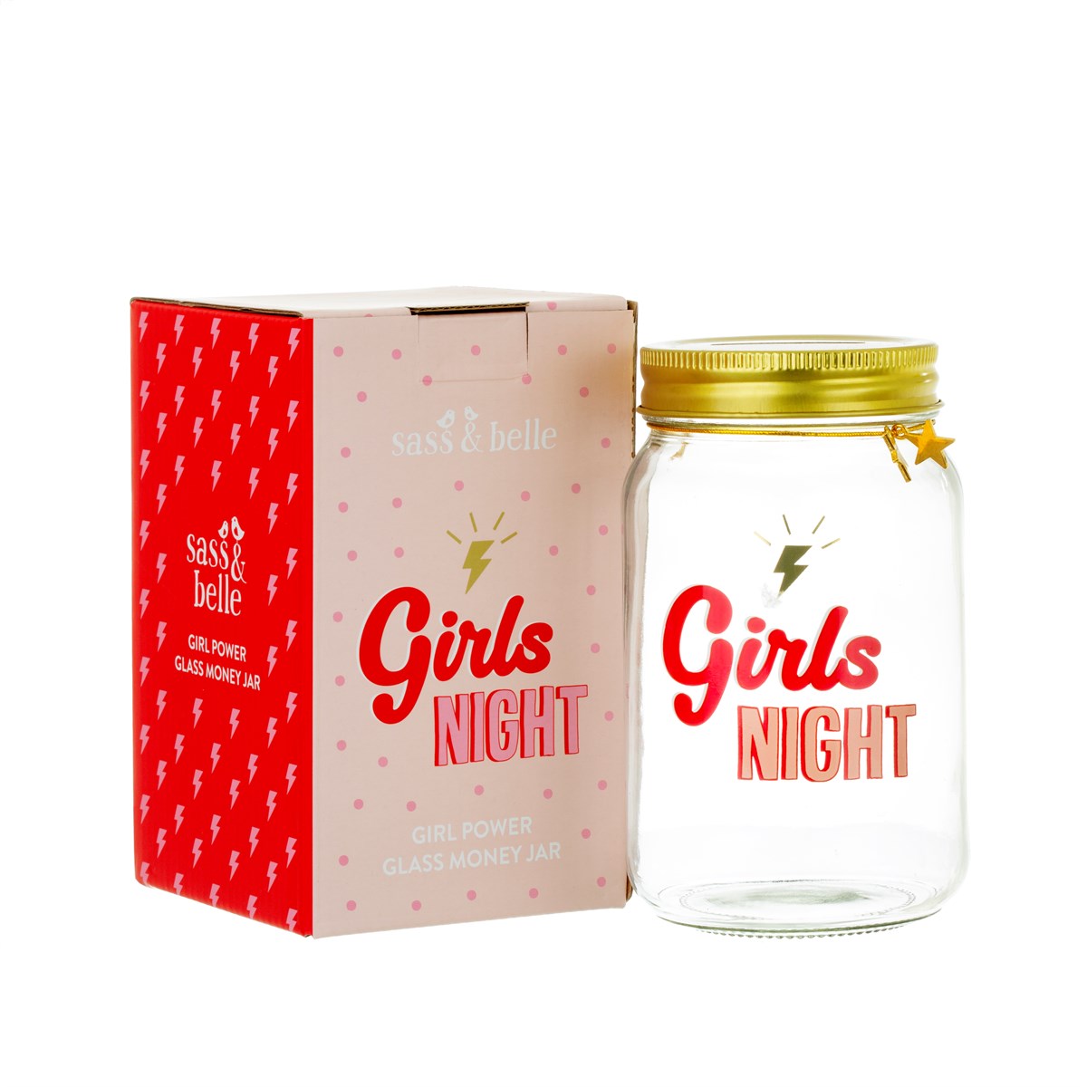 Sass & Belle - Girl Power Money Jar