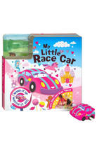 Load image into Gallery viewer, My Little Race Car: Read &amp; Play with Fold-Out Play Mat and Wind-Up Toy