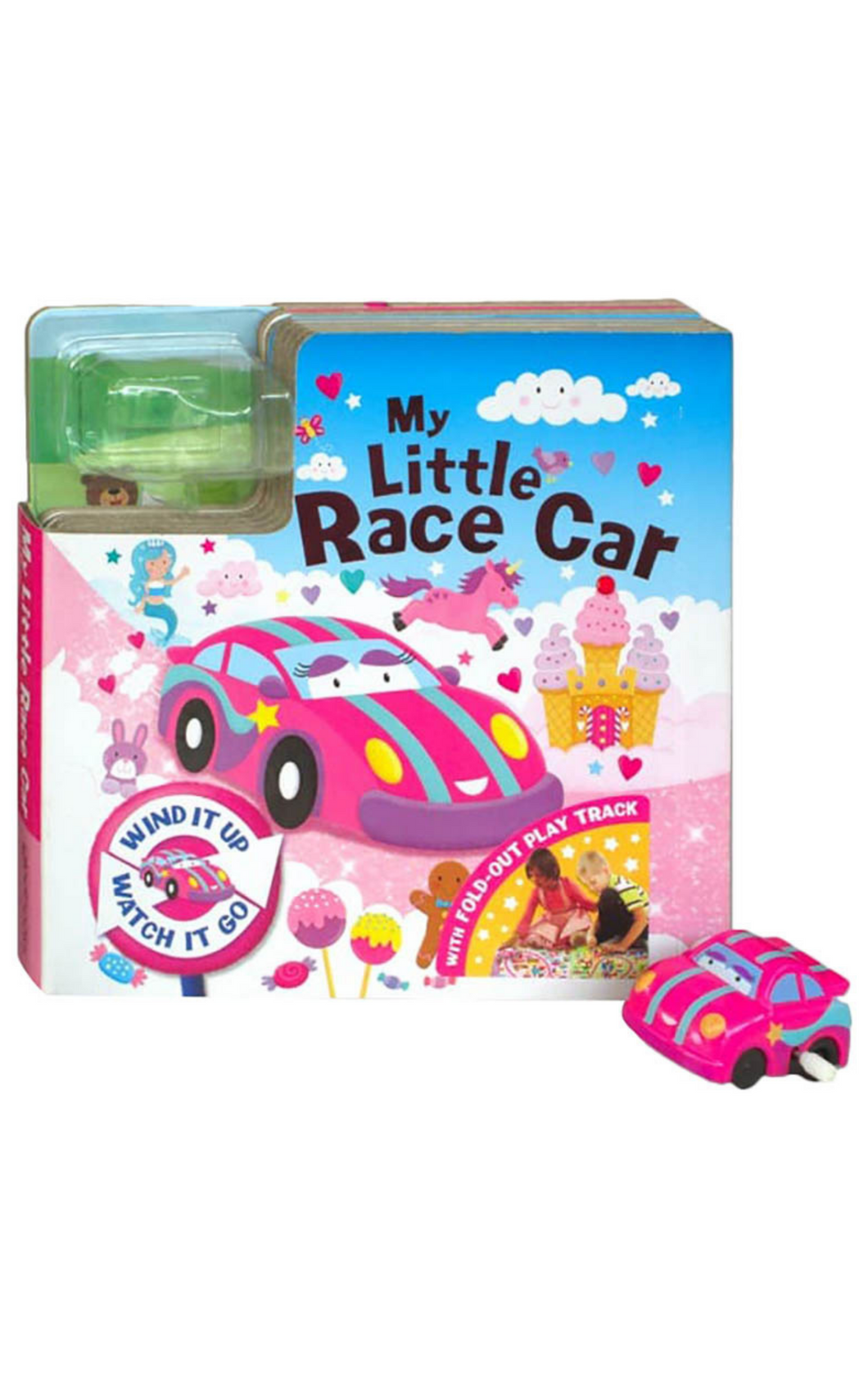My Little Race Car: Read & Play with Fold-Out Play Mat and Wind-Up Toy