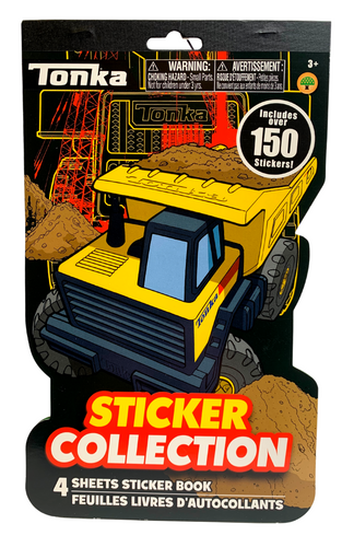 Tonka Sticker Collection Reward Stickers: (over 150 Stickers)