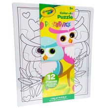 Load image into Gallery viewer, Crayola Color-A-Puzzle Puzzletivity: Owl Always be Your Best Friend