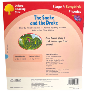 Read with Oxford: Julia Donaldson's Songbirds: The Snake and the Drake (Stage 4)