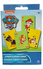 Load image into Gallery viewer, Paw Patrol: Jumbo Playing Cards