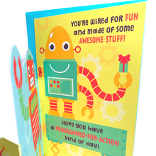 Load image into Gallery viewer, Hallmark: Happy Birthday - Robots Wired for Celebrating!