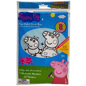 Peppa Pig: Pop-Outz! Activity and Sticker Grab Bag