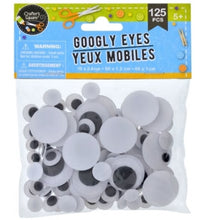 Load image into Gallery viewer, Googly Eyes (125 pieces)