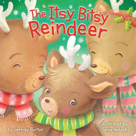 The Itsy-Bitsy Reindeer (Board Book)