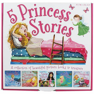 Princess Time Collection (5 Books with Tote Bag)