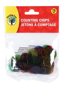 Teaching Tree Kids Counting Chips (75 pieces)