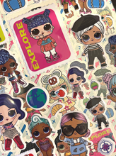 Load image into Gallery viewer, LOL Surprise Reward Stickers (Over 150 Puffy, Glitter, Foil &amp; Glossy)