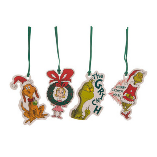 How the Grinch Stole Christmas Gift Tags (12 Tags/4 designs)