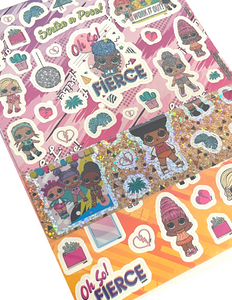 LOL Surprise Stickers: Over 150 Matte, Glitter, and Shiny Stickers!
