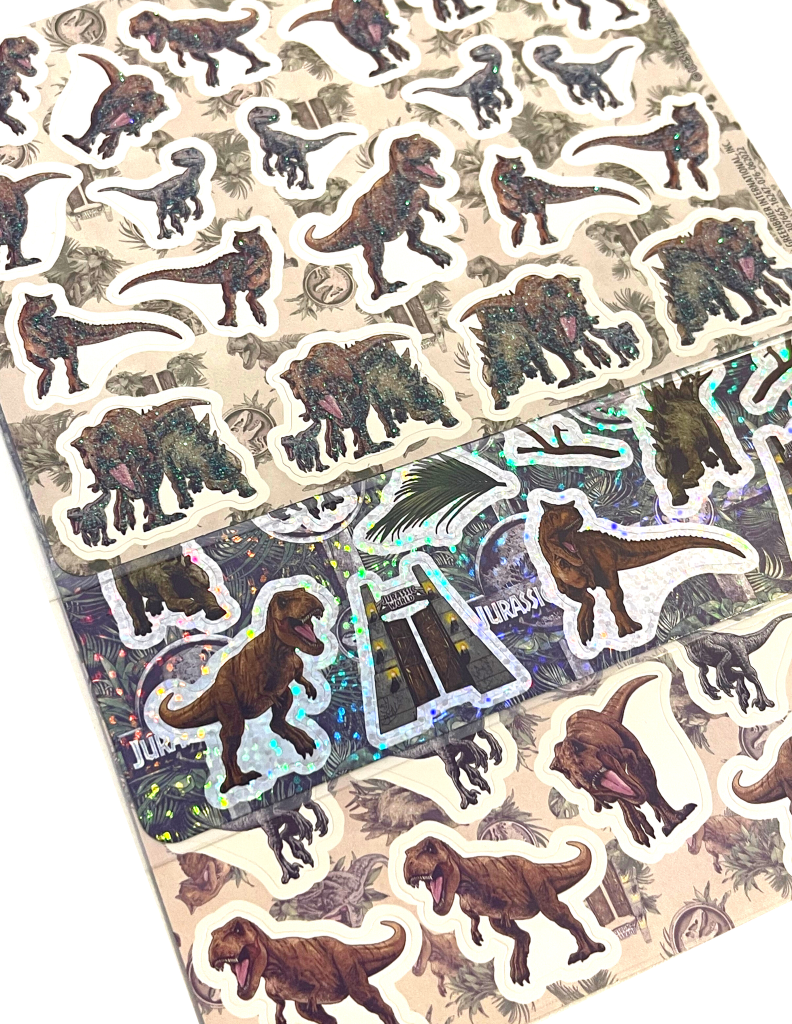 Jurassic World Sticker Collection - Includes Over 150 Stickers - 4 Sheets