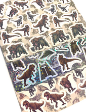 Load image into Gallery viewer, Jurassic World Stickers: Over 150 Matte, Glitter, and Shiny Stickers!