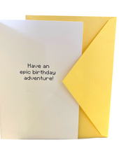 Load image into Gallery viewer, Hallmark: Minecraft Have an Epic Birthday Adventure card