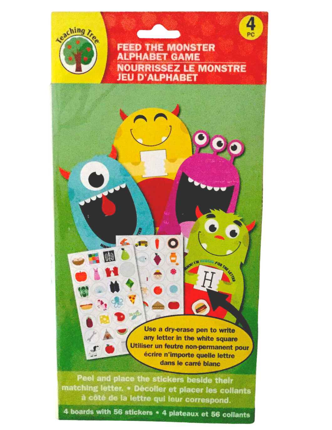 Teaching Tree: Feed the Monster Alphabet Game