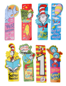 Dr. Seuss Bookmarks (8 pack)