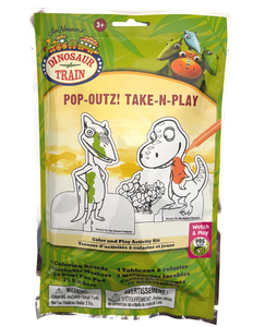 Dinosaur Train: Pop-Outz! Take-N-Play Activity Bag