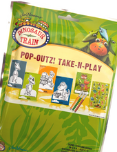 Load image into Gallery viewer, Dinosaur Train: Pop-Outz! Take-N-Play Activity Bag