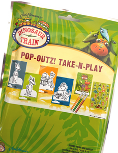 Dinosaur Train: Pop-Outz! Take-N-Play Activity Bag